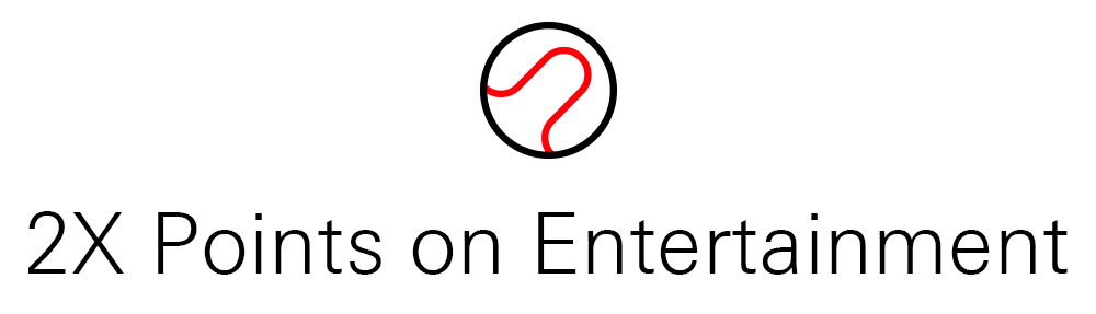 2X travel and dining points