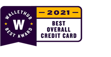 Wallethub Best Award 2021 Best Overall Credit Card